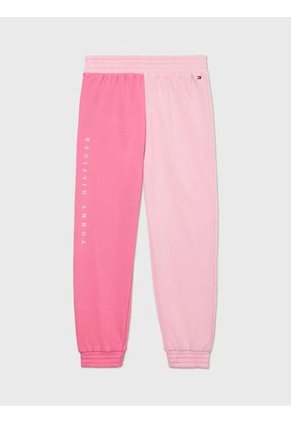 Jogger Rosado Niña Con Bloque De Colores Adaptive Tommy Hilfiger