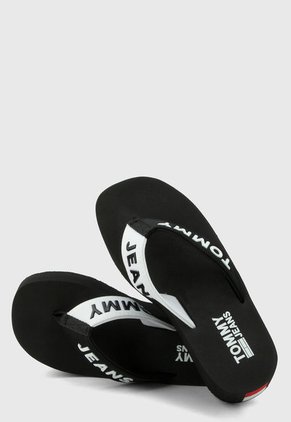 Playera Negro-Blanco Tommy Hilfiger