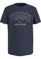 Camiseta Azul Para Niño Manga Corta Con Logo Gráfico Tommy Hilfiger de Tommy Hilfiger