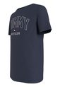 Camiseta Azul Para Niño Manga Corta Con Logo Gráfico Tommy Hilfiger de Tommy Hilfiger