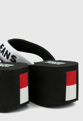 Playera Negro-Blanco Tommy Hilfiger