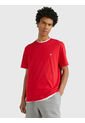 Camiseta Con Monograma Th Bordado Hombre Rojo Tommy Hilfiger de Tommy Hilfiger
