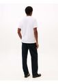 Camiseta Blanca De Punto Con Logo Gráfico Tommy Hilfiger de Tommy Hilfiger