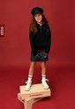 Falda Jeans Con Bordado Del Monograma Th Niña Azul Tommy Hilfiger de Tommy Hilfiger