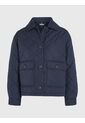 Chaqueta Con Diseño Acolchado A Rombos Mujer Azul Tommy Hilfiger de Tommy Hilfiger