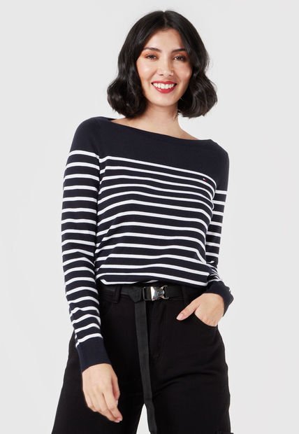 Saco Azul-Blanco Tommy Hilfiger