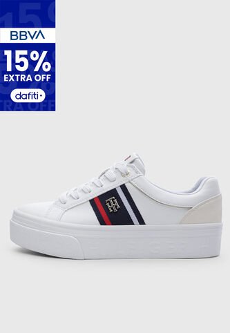 Tenis TOMMY HILFIGER Badria Blanco Tommy Hilfiger