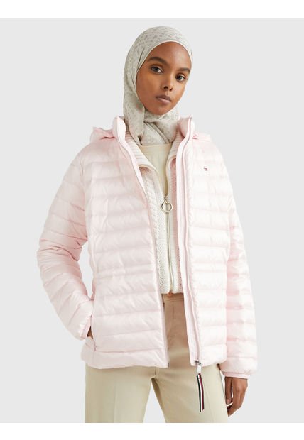 Chaqueta Impermeable Con Relleno De Plumon Mujer Rosa Tommy Hilfiger Compra Ahora Dafiti Colombia