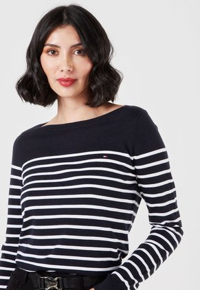 Saco Azul-Blanco Tommy Hilfiger