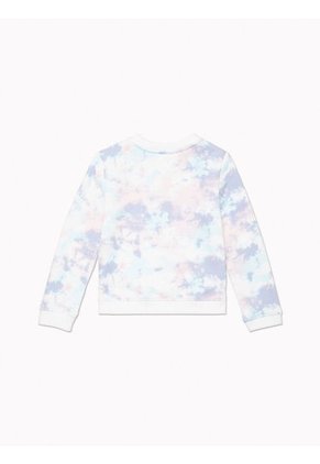 Sudadera Niño Niña Tie Die Blanco Tommy Hilfiger