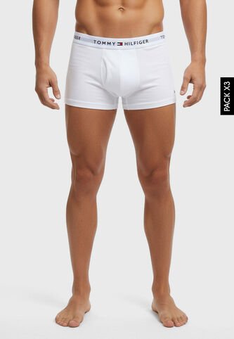 Bóxer Trío TOMMY HILFIGER Blanco Tommy Hilfiger