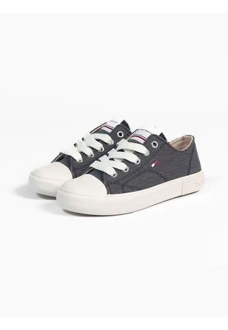 Tenis Casual Para Niño Negro Tommy Hilfiger Tommy Hilfiger
