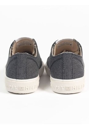 Tenis Casual Para Niño Negro Tommy Hilfiger