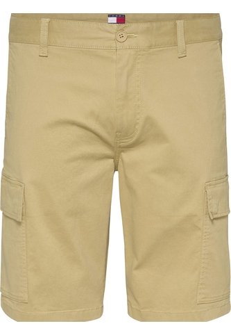 Bermudas Beige Cargo Scanton De Corte Slim Tommy Jeans Tommy Hilfiger