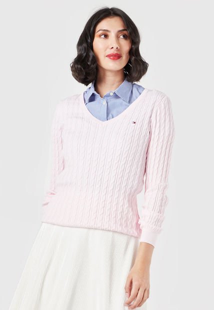 Saco Rosa Tommy Hilfiger
