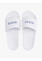 Sandalias Blanco Con Logo En Relieve Tommy Hilfiger de Tommy Hilfiger