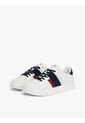 Tenis Blanco De Texturas Mixtas Tommy Hilfiger de Tommy Hilfiger