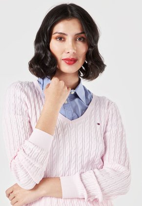 Saco Rosa Tommy Hilfiger