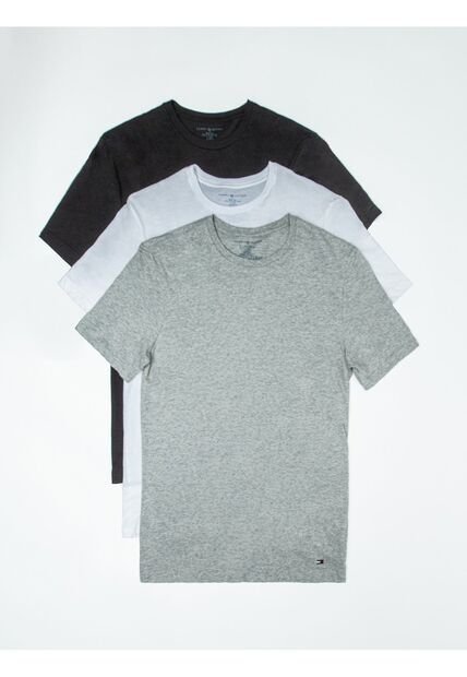 Pack Multicolor De 3 Camisetas Para Hombres Tommy Hilfiger