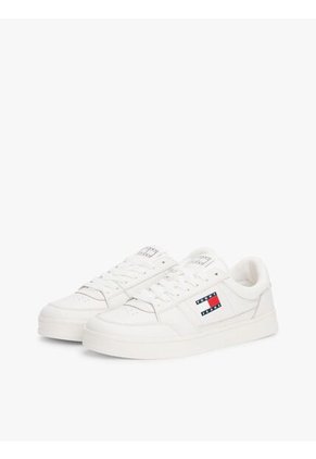 Tenis Blanco The Greenwich Essential De Cuero Tommy Hilfiger
