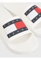 Sandalias De Piscina Con Parche Beige Tommy Hilfiger de Tommy Hilfiger