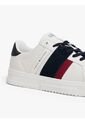 Tenis Blanco De Texturas Mixtas Tommy Hilfiger de Tommy Hilfiger