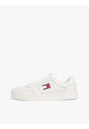 Tenis Blanco The Greenwich Essential De Cuero Tommy Hilfiger