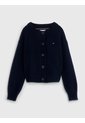 Cárdigan Azul En Tejido Calado De Punto Pointelle Tommy Hilfiger de Tommy Hilfiger