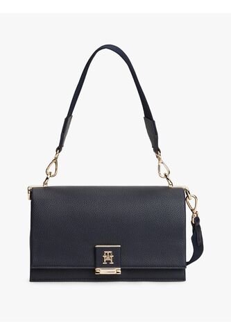 Bolso Azul Mensajero Con Cinta Distintiva Tommy Hilfiger Tommy Hilfiger