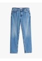 Jeans Azul Rectos De Talle Medio Desteñidos Tommy Hilfiger de Tommy Hilfiger