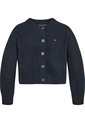 Cárdigan Azul En Tejido Calado De Punto Pointelle Tommy Hilfiger de Tommy Hilfiger