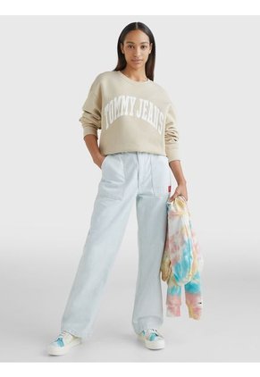 Tenis Deportivas De Lona Con Plataforma Lila Tommy Hilfiger