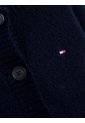 Cárdigan Azul En Tejido Calado De Punto Pointelle Tommy Hilfiger de Tommy Hilfiger