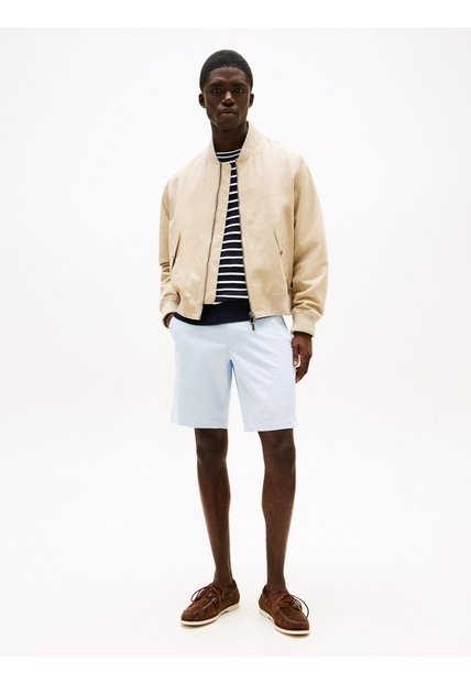 Pantalón Corto Celeste Chino Brooklyn Colección 1985 Tommy Hilfiger
