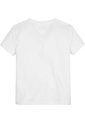 Camiseta Blanca Manga Corta Con Logotipo Monotipo Tommy Hilfiger de Tommy Hilfiger