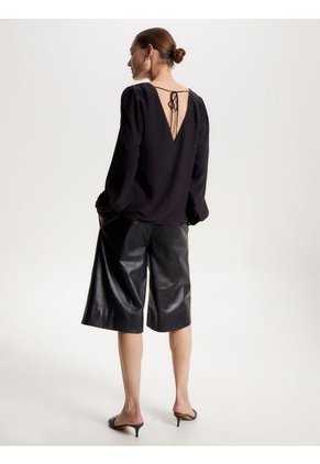 Blusa Con Cuello V Para Mujer Tommy Hilfiger