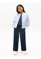 Pantalón Azul Para Niña De Pierna Ancha Tommy Hilfiger de Tommy Hilfiger