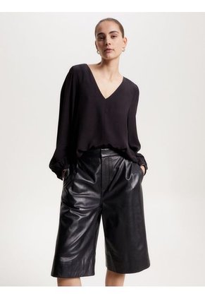 Blusa Con Cuello V Para Mujer Tommy Hilfiger