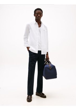 Camisa Multicolor Flex Poplin De Manga Larga Tommy Hilfiger