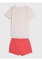 Conjunto Rosa De Camiseta Con Bermudas Essential Tommy Hilfiger de Tommy Hilfiger