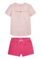 Conjunto Rosa De Camiseta Con Bermudas Essential Tommy Hilfiger de Tommy Hilfiger