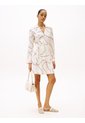 Minivestido Cruzado Con Estampado Integral WW0WW4466401V de Tommy Hilfiger
