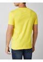 Camiseta Amarilla Slim Fit Essential Con Logo Tommy Hilfiger de Tommy Hilfiger