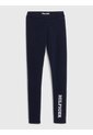 Leggings Azul Con Logotipo Monotipo Tommy Hilfiger de Tommy Hilfiger