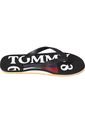 Sandalias Flip Flop Negro Hombre Rubber Tanga De Negro Tommy Hilfiger de Tommy Hilfiger