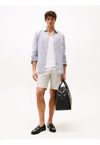 Pantalón Gris Chino Corto Brooklyn Colección 1985 Tommy Hilfiger Tommy Hilfiger