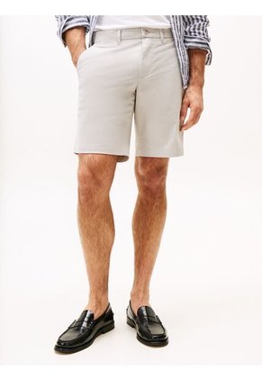 Pantalón Gris Chino Corto Brooklyn Colección 1985 Tommy Hilfiger