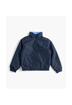 Rompe Viento Reversible Color Azul Tommy Hilfiger