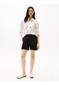Bermudas Negro Chino Mom Con Vuelta Tommy Hilfiger de Tommy Hilfiger