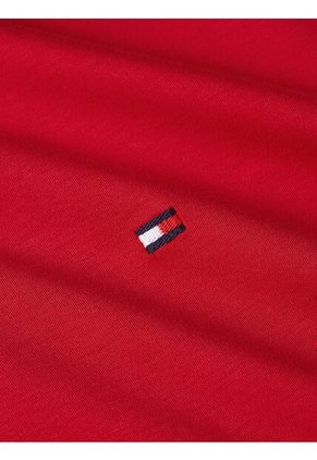 Polo Rojo De Corte Regular Tommy Hilfiger